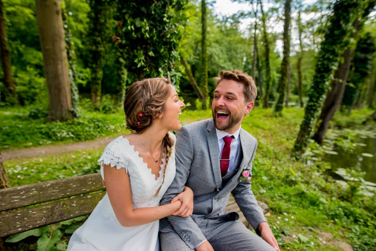 photos de jeunes mariés heureux Arras